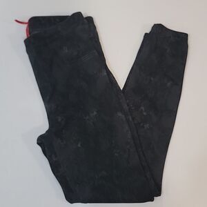 SPANX Jean-ish Marble Shaping Leggings size M